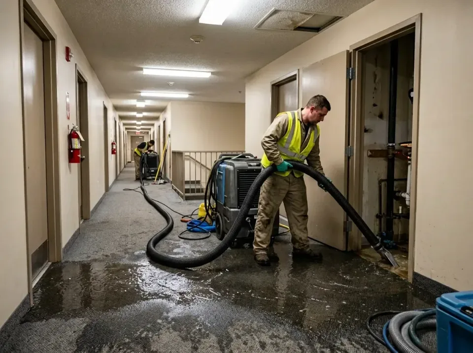 multi-unit-apartment-hallway-f-005 — frequently asked questions, Emergency Burst Pipe Water Extraction & Removal in Paris, TN